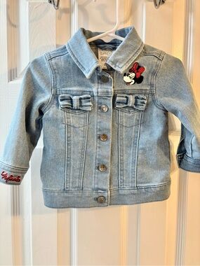 Disney Baby Blue Denim Minnie Mouse Jacket